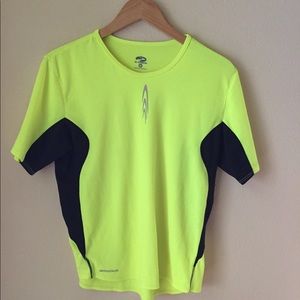 Brooks Neon Running Shirt | M